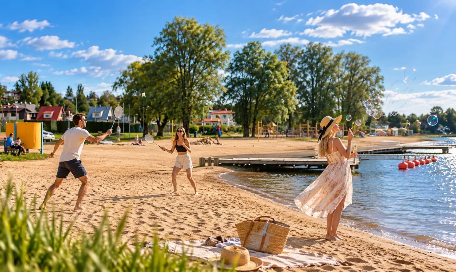 Lake Viljandi Beach